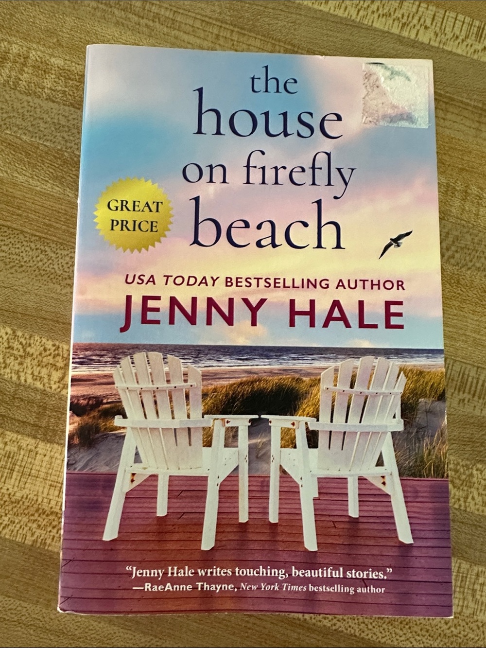 The House on Firefly Beach by Jenny Hale - Pastel Beach Cover